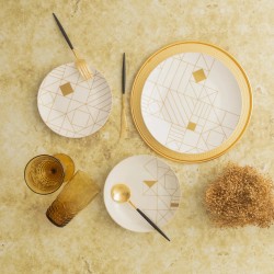 Karaca Jüpiter 24 Parça 6 Kişilik Porselen Yemek Takımı