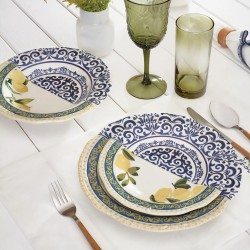 Karaca Lemon Tree 24 Parça 6 Kişilik Yemek Takımı