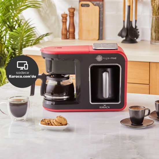 Karaca Hatır Plus Mod 5 in 1 Kahve Ve Çay Makinesi Black Copper