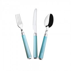 Karaca Freya Yeşil 18 Parça 6 Kişilik Çatal Kaşık Bıçak Seti